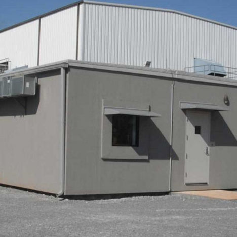 Blast Rated Concrete Building