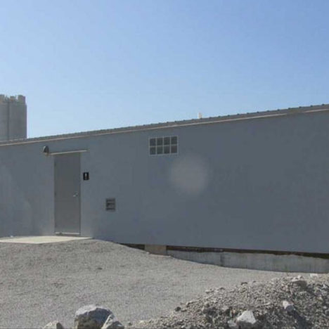 Modular Employee Restroom, Locker Room and Shower Utility